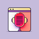 Porua text-to-speech browser extension icon